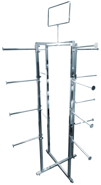 Rack corsetero 16 brazos rectos de altura ajustable