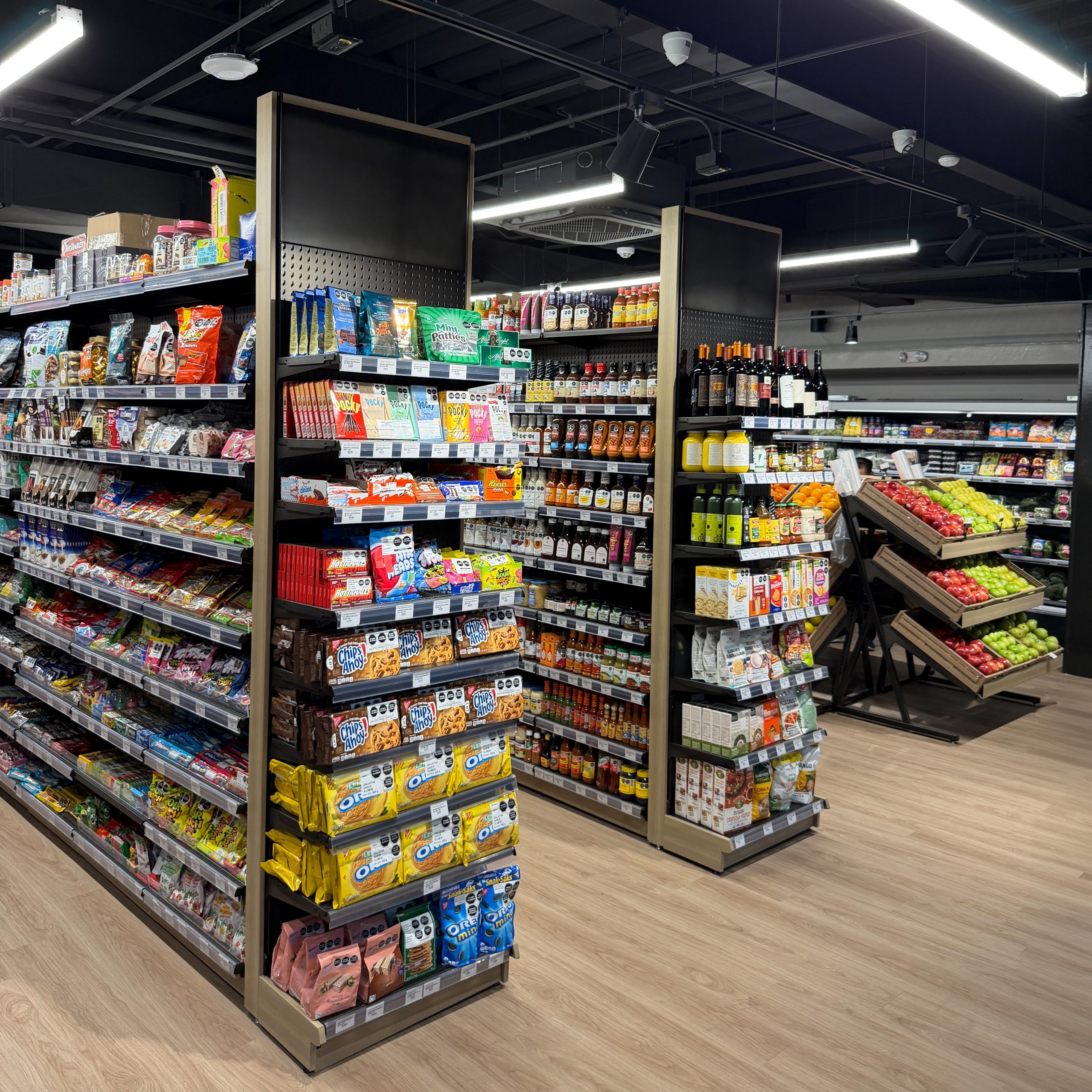 Exhibición de productos en Panchos Deli